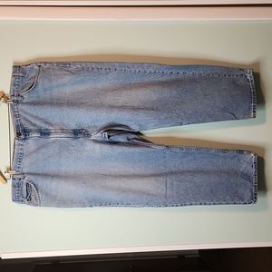 WearGuard Mens Jeans Straight Leg 50x30 Mens Denim Pants Light Wash Made in USA